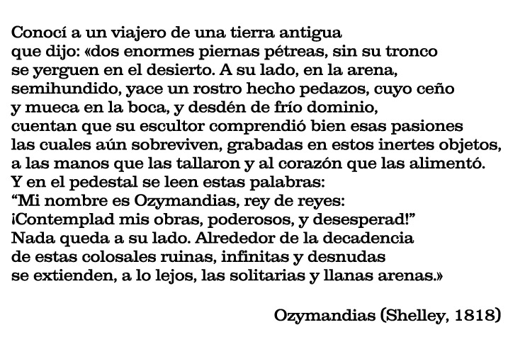 ozymandias