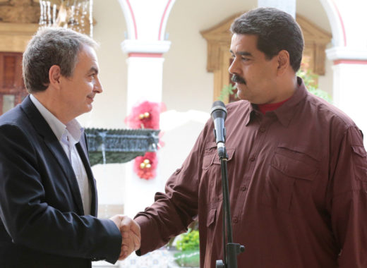 Zapatero y Maduro