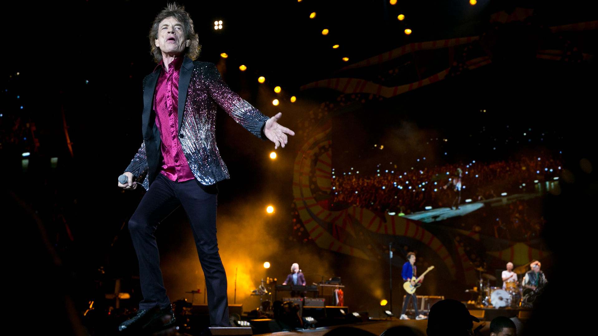 Jagger reaparece lleno de energía en Chicago tras su operación de ...