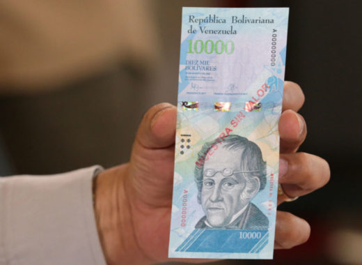 Billete de Bs 10000