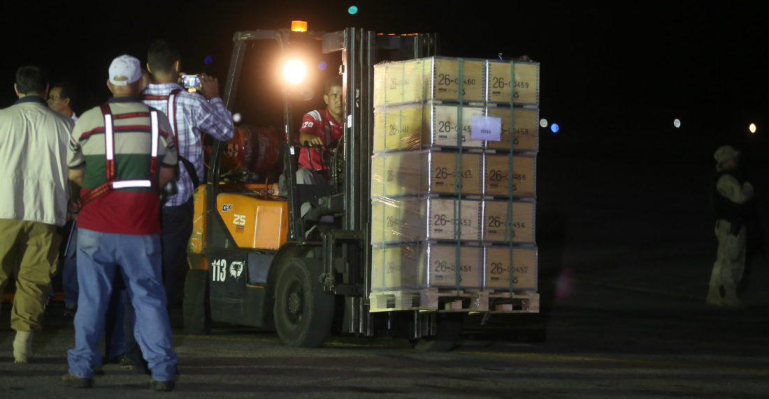 Billetes llegan a Venezuela
