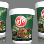 helados efe, torta negra, navidad