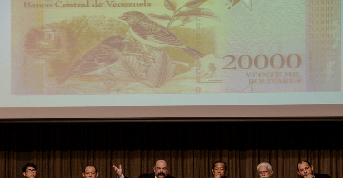 Nelson Merentes BCV cono monetario nuevo