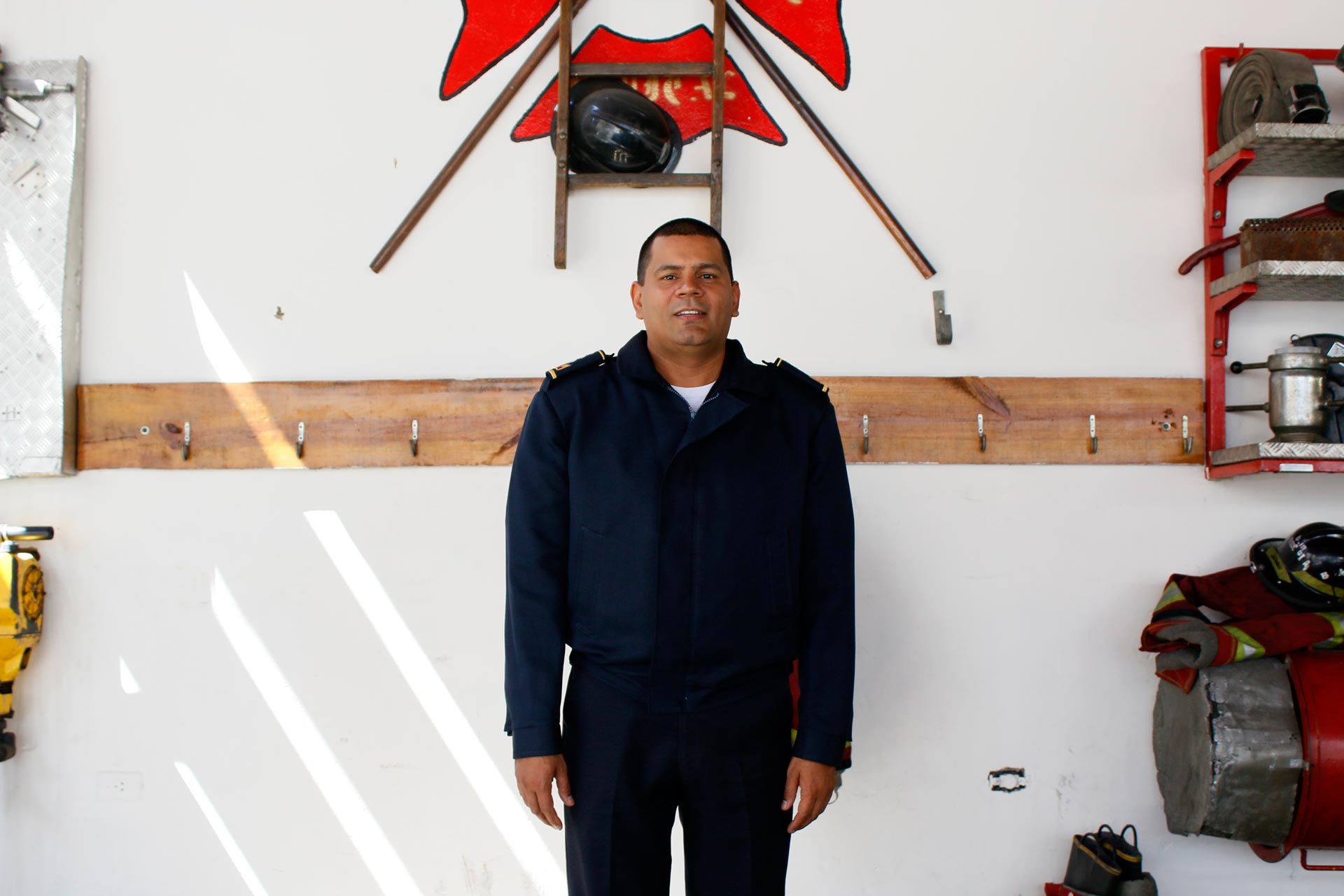 Retrato-bombero