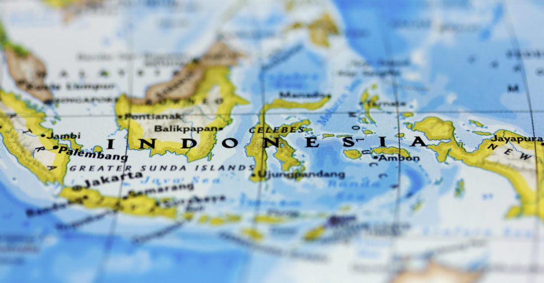 Mapa de Indonesia