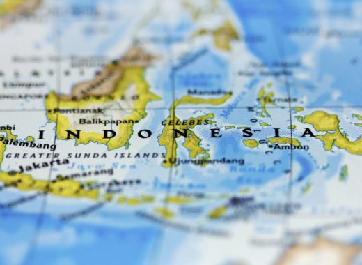 Mapa de Indonesia