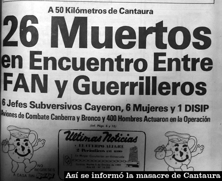 masacre cantaura