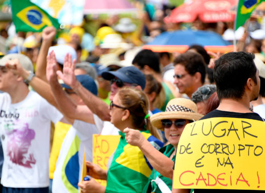 Protestas en Brasil