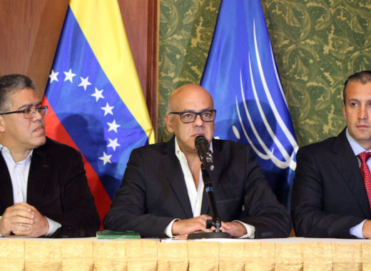 Mesa de diálogo Jorge Rodríguez