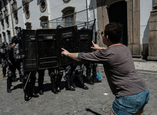 Protestas en Brasil