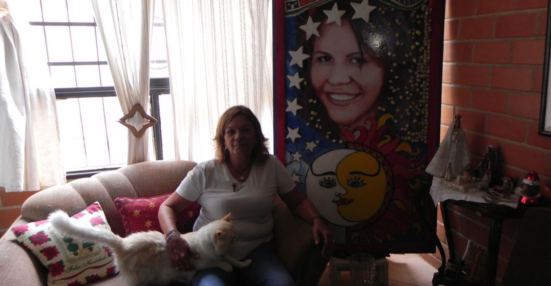 Madre de Geraldine Moreno