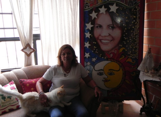 Madre de Geraldine Moreno