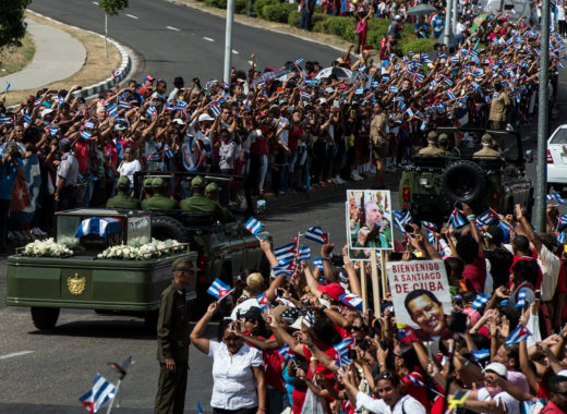 Restos mortales de Fidel Castro