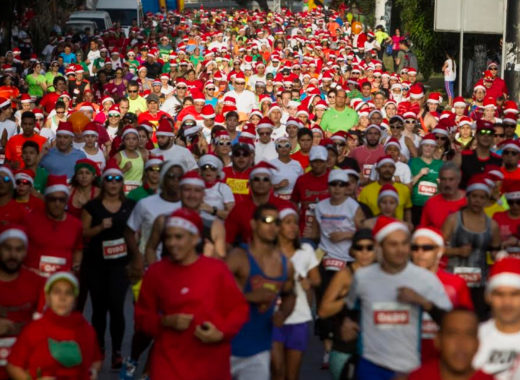 santa run