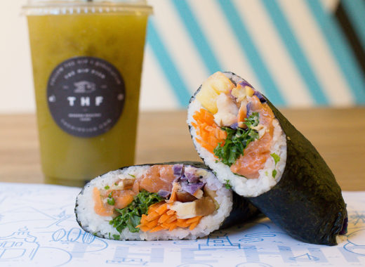 the hip fish, barcelona, poke bowl, sushi burritos