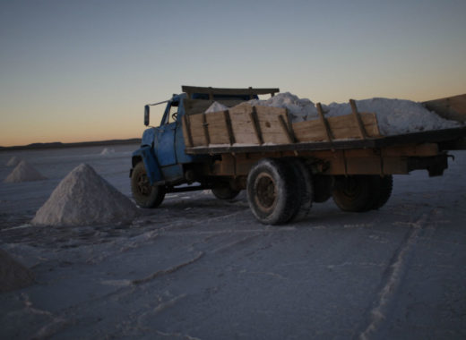 Litio, salinas de Uyuni. Bolivia