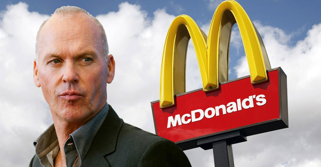 Mcdonalds, bienmesabe, michael keaton