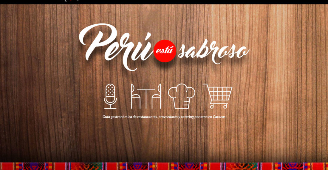 perú está sabroso, embajada del perú en venezuela, verónica herrera, mario lópez chavarrí