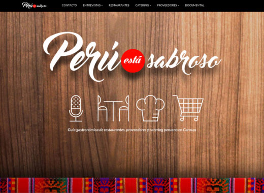 perú está sabroso, embajada del perú en venezuela, verónica herrera, mario lópez chavarrí