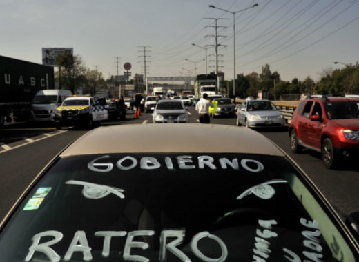 Protestas en México por aumento de gasolina