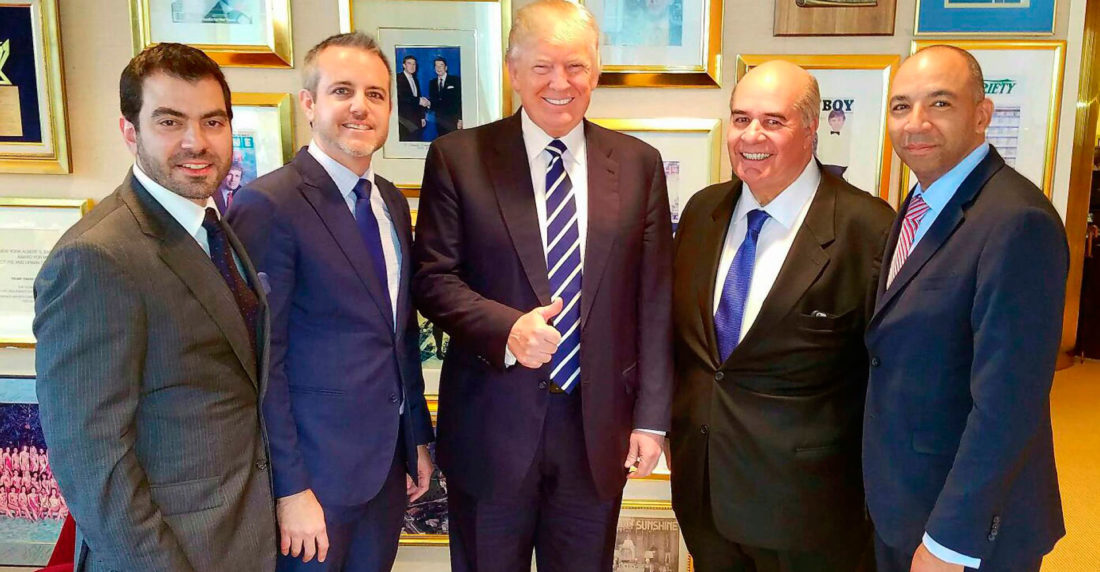 Los expertos latinoamericanos reunidos con Donald Trump