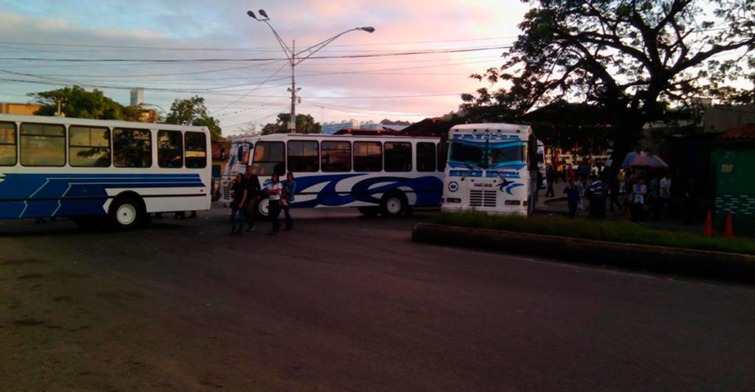 Protesta de transportistas