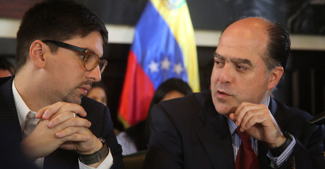 Freddy Guevara y Julio Borges