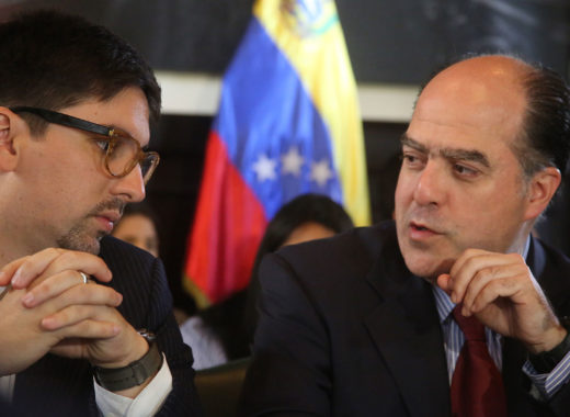 Freddy Guevara y Julio Borges
