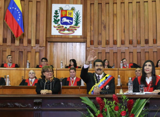Nicolás Maduro en el TSJ