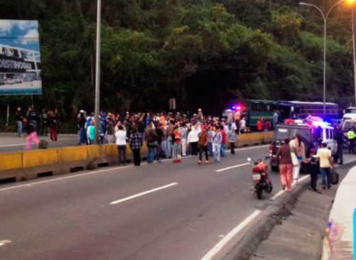 Protesta en la Panamericana