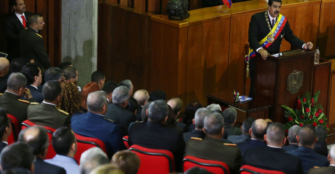 Nicolás Maduro en el TSJ