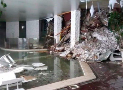 Avalancha de nieve en Italia