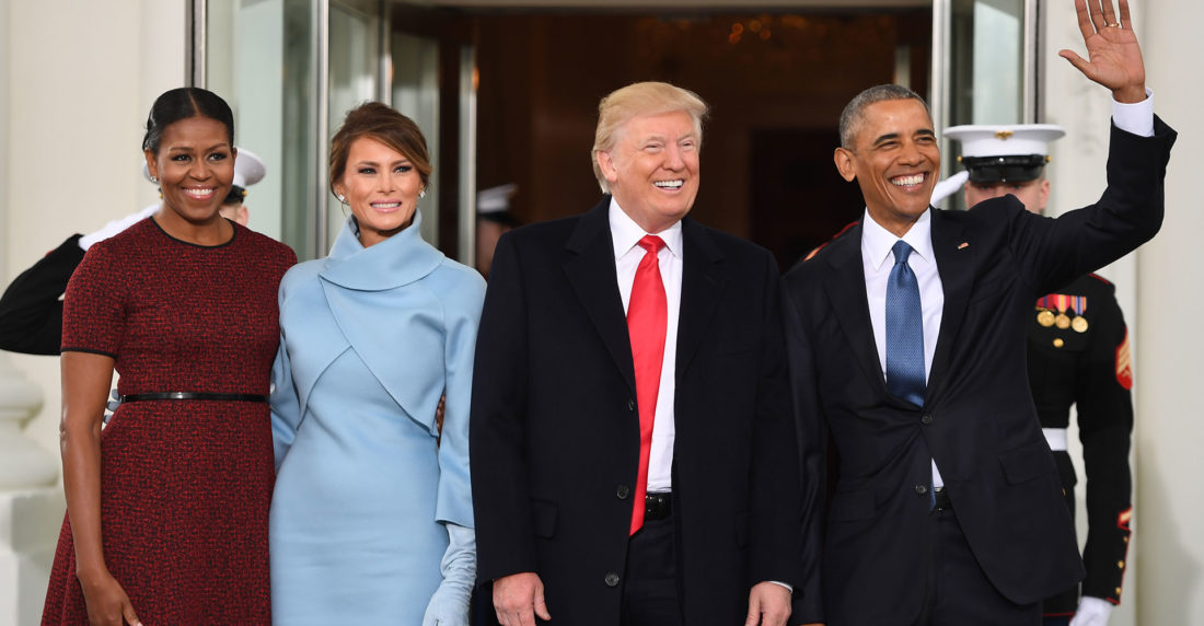 Donald Trump y Obama