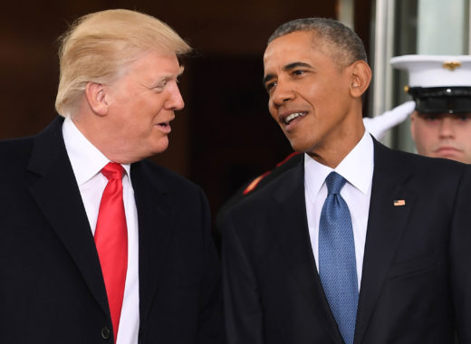 Trump y Obama