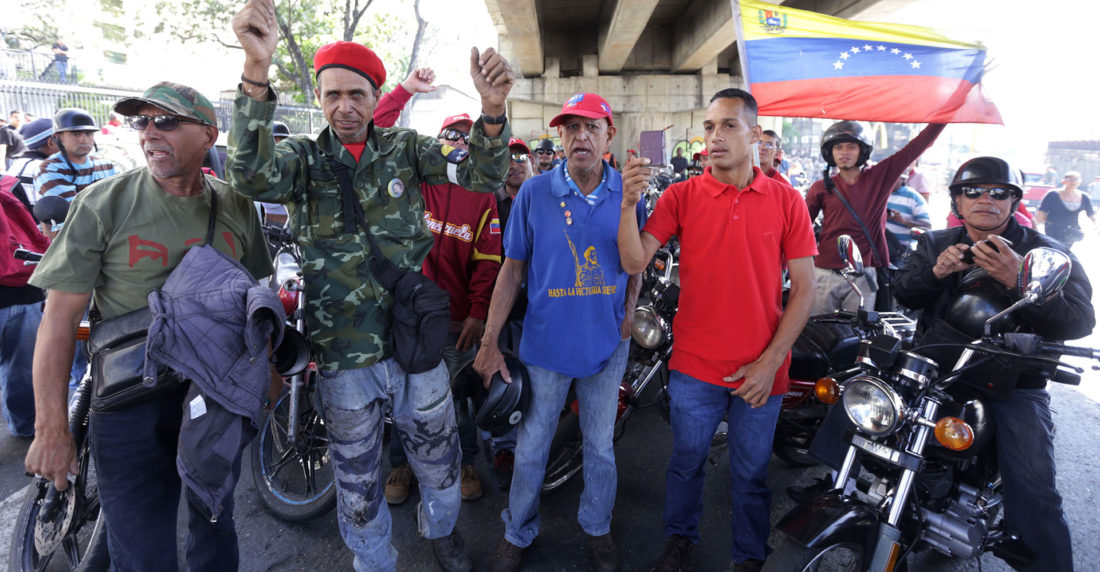 Marcha chavista del 23 de enero