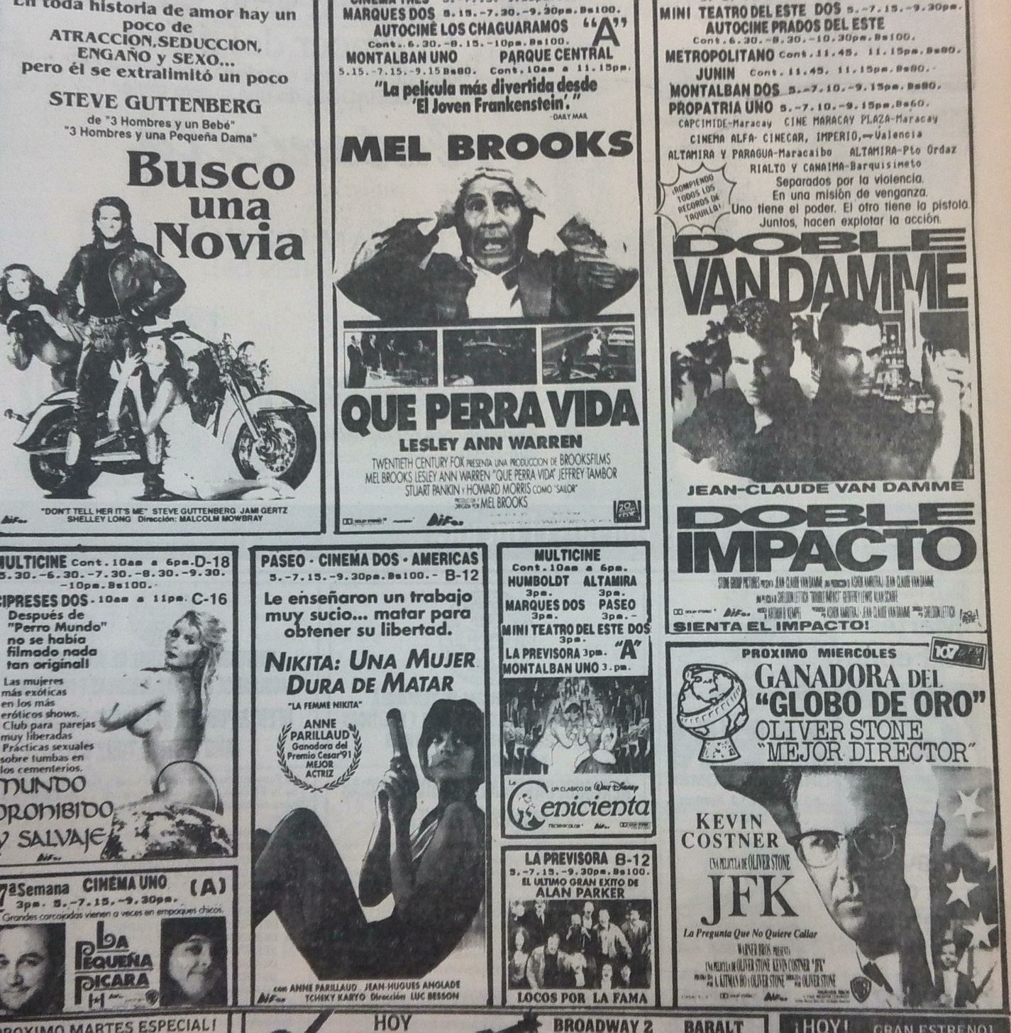 Cartelera Cine