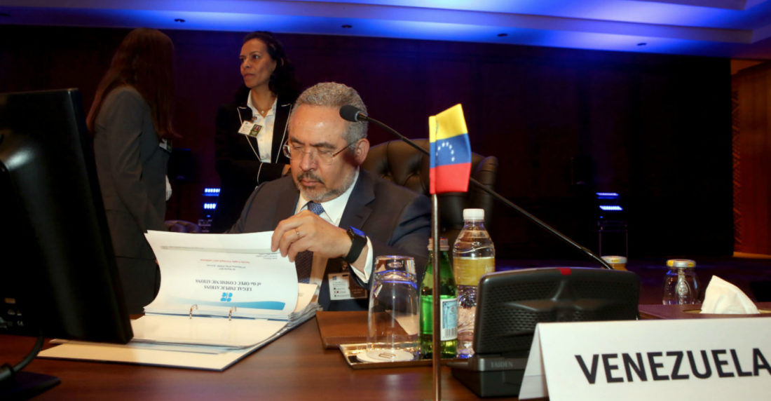 OPEP Petróleo Venezuela Nelson Martínez