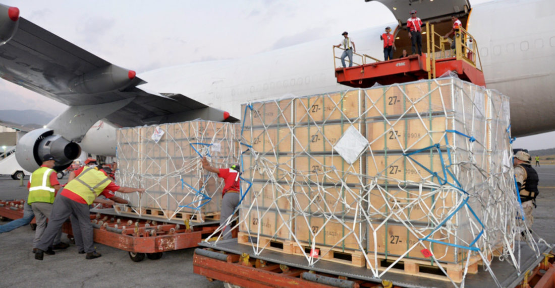 Cargamento billetes de Bs 1.000