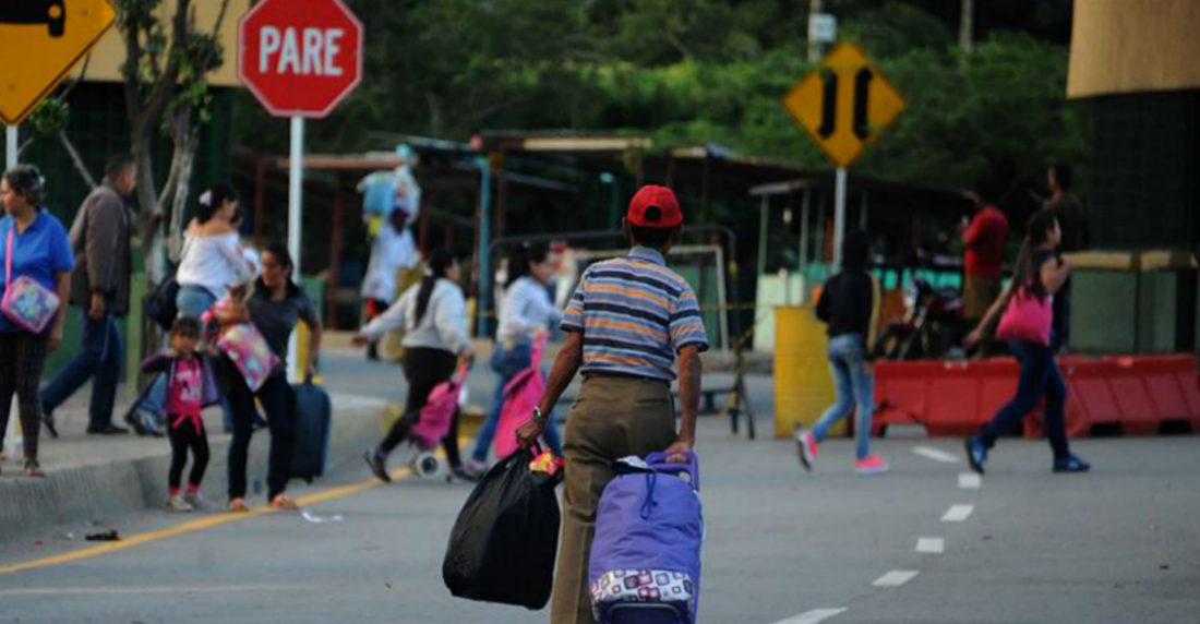 Colombia frontera migración