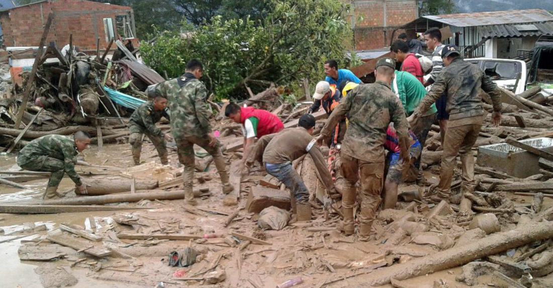 Deslave en Mocoa