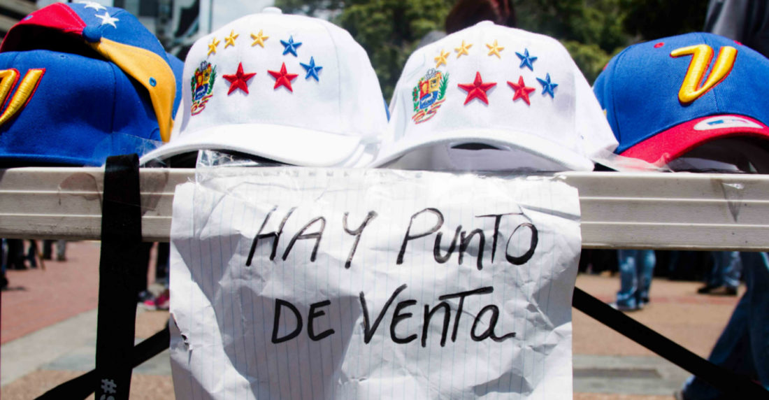 Economía informal en las marchas