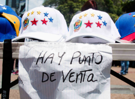 Economía informal en las marchas