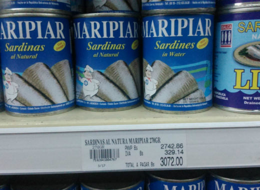 Latas de sardinas