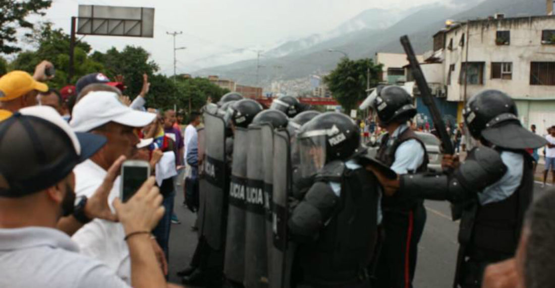 Protesta Vargas