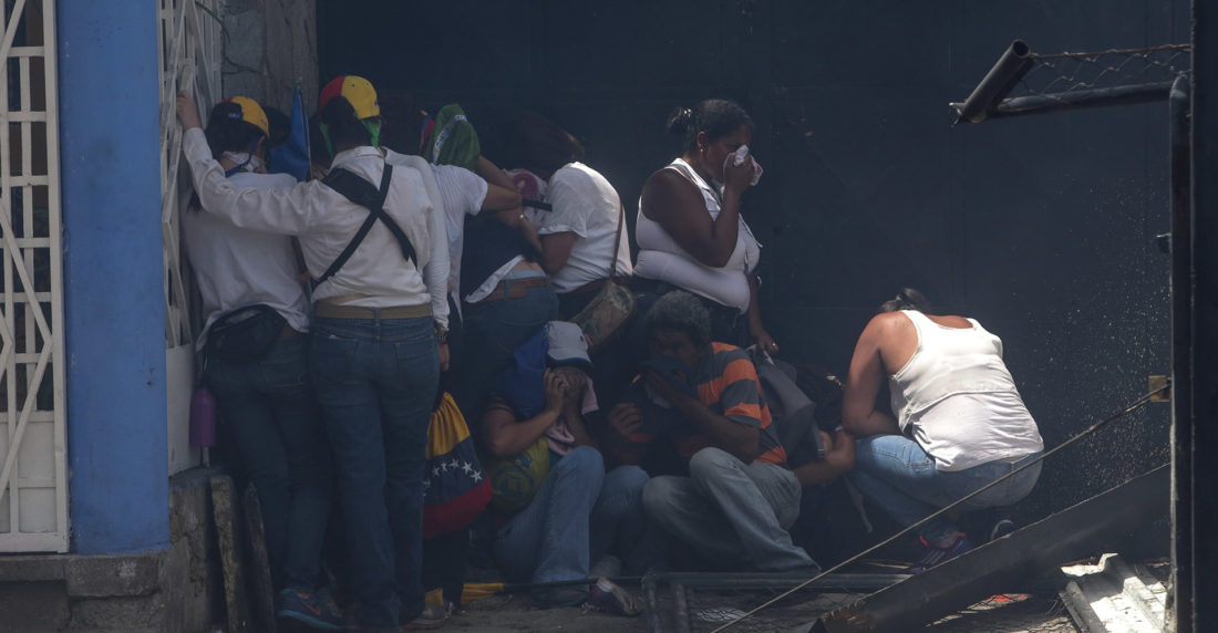 bombas lacrimógenas Bello Monte