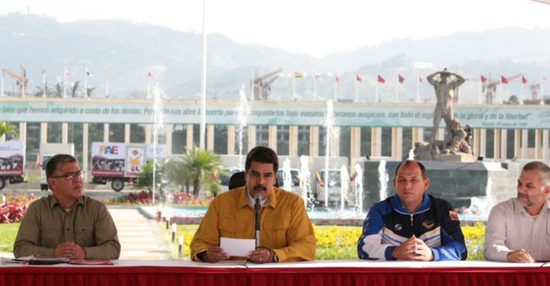 Maduro en Fuerte Tiuna