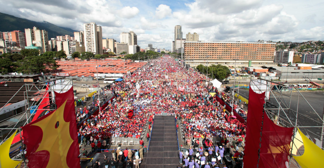 Marcha oficialista del 1º de Mayo