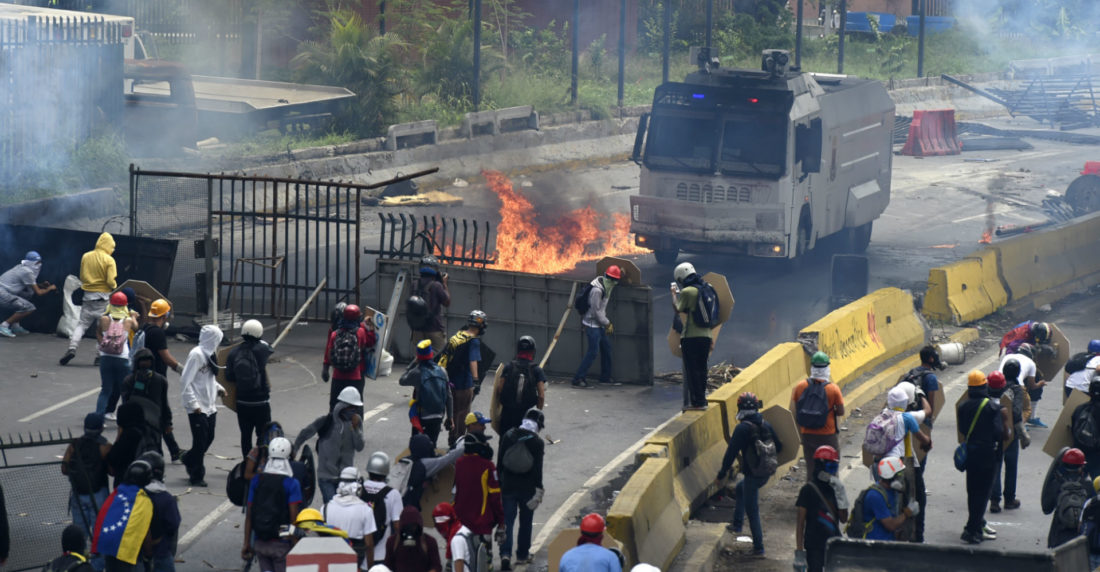 Protestas Caracas 3 de mayo de 2017