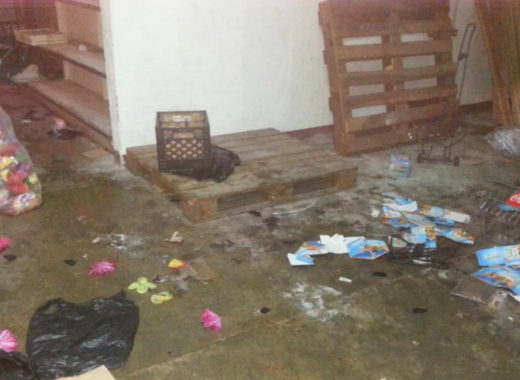 Saqueos en San Cristóbal