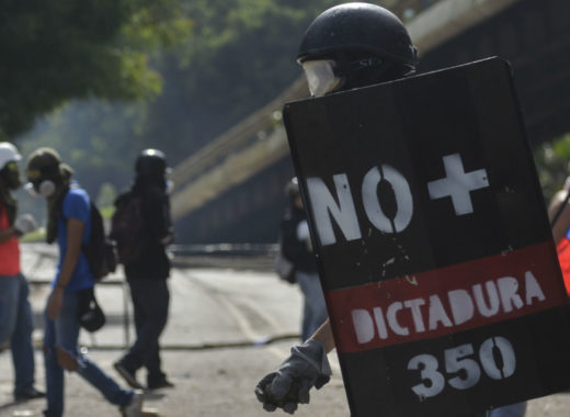 Dictadura marchas protestas